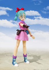Tamashii Nations Bulma gun and holster included for dynamic pose options
