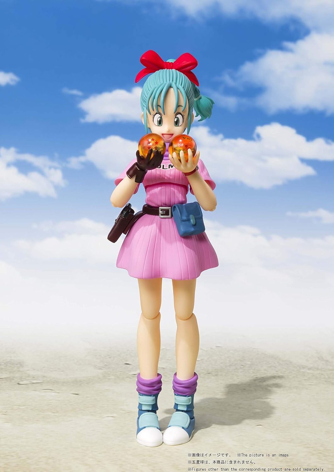 Tamashii Nations Bulma hands set enables varied display gestures