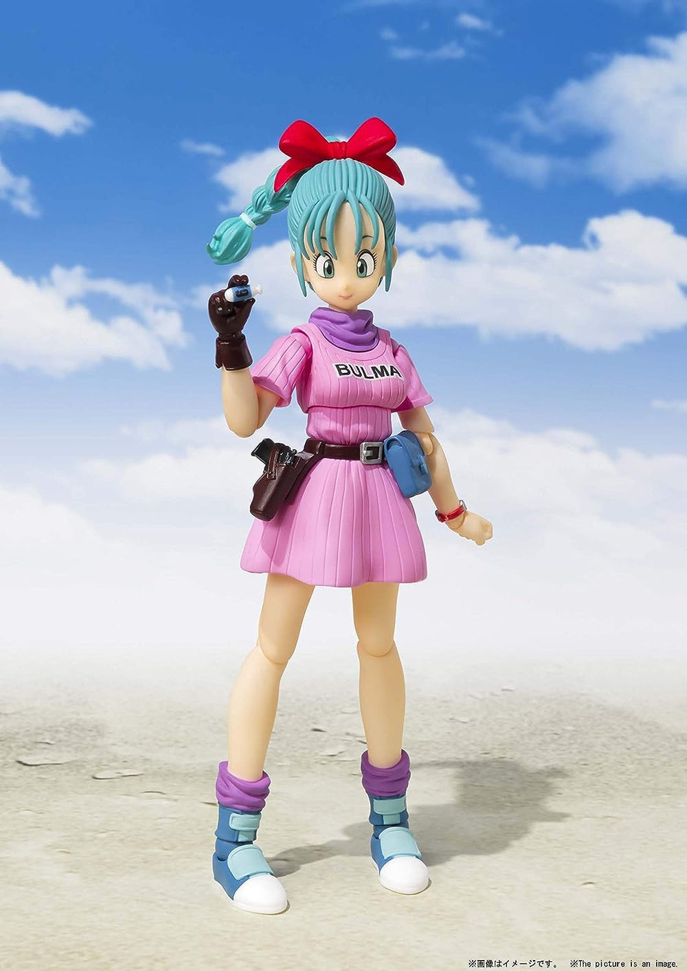 Tamashii Nations Bulma two expression parts for customizable moods