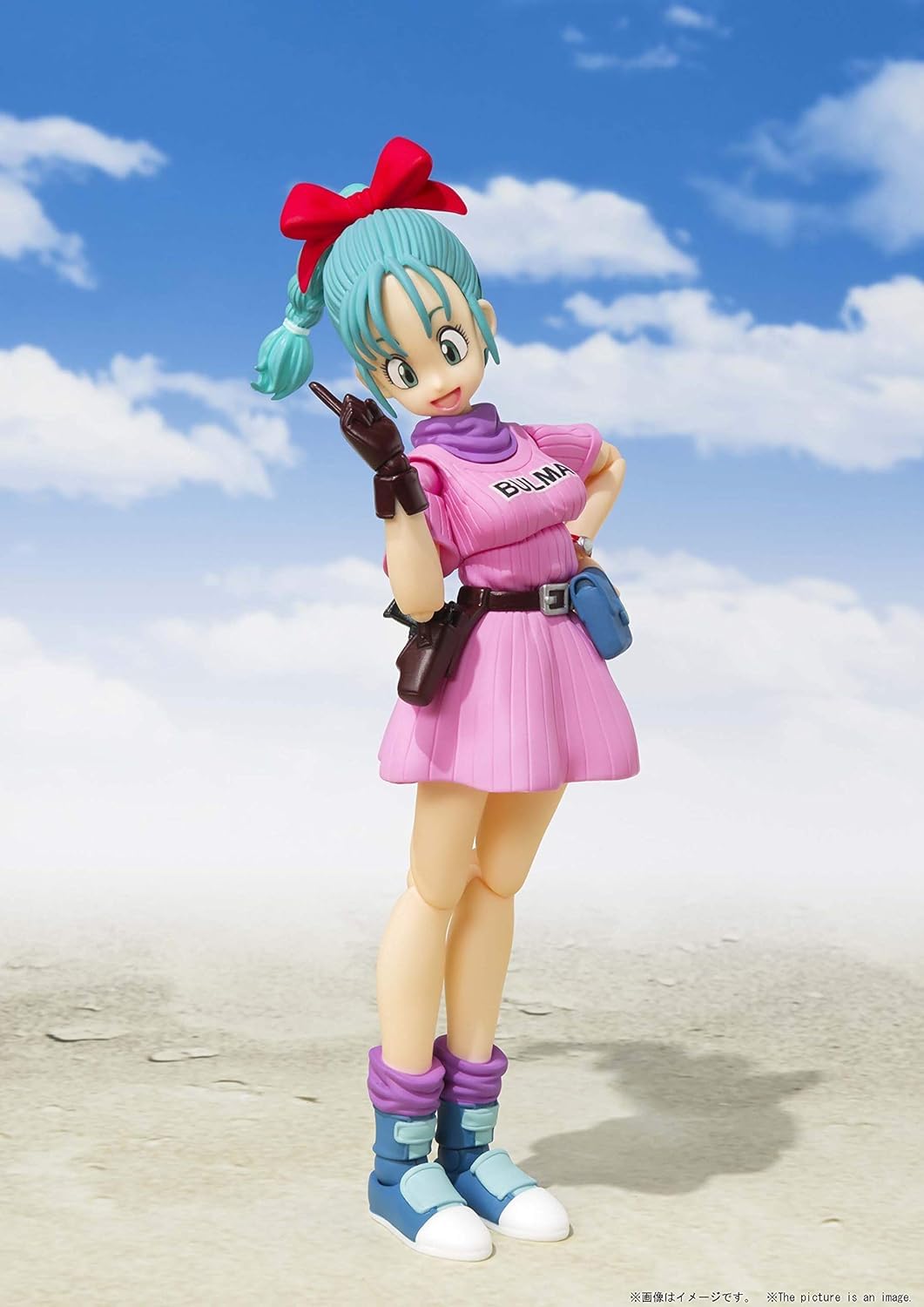 Tamashii Nations Bulma two-star Dragon Ball included for storytelling