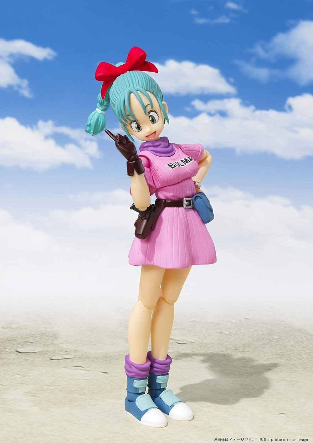 Tamashii Nations Bulma two-star Dragon Ball included for storytelling