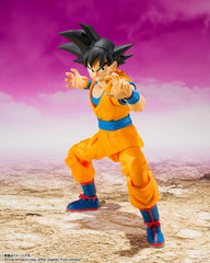 Tamashii Nations Goku facial parts for varied expressions on display