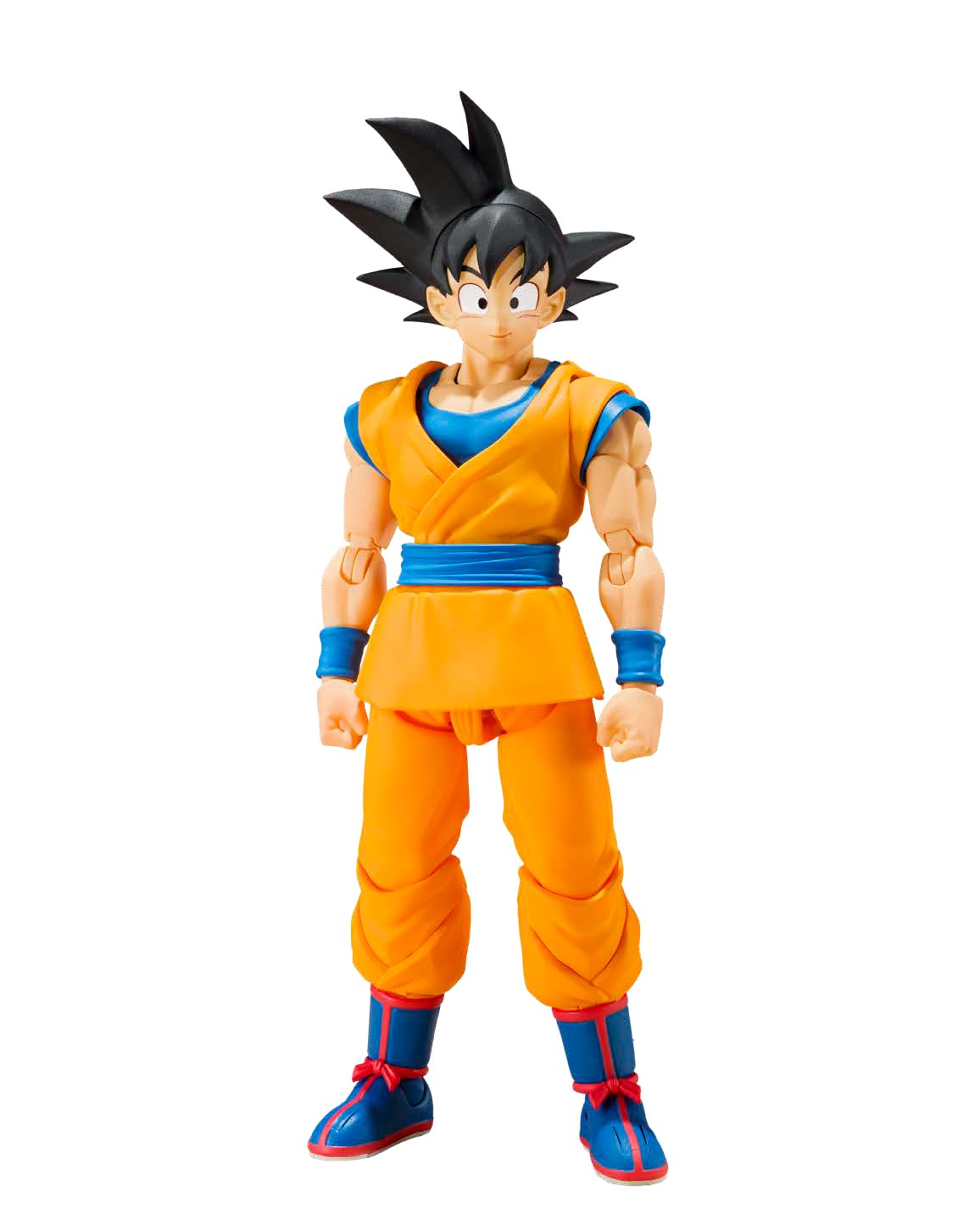 Tamashii Nations Goku interchangeable head parts for fresh angles