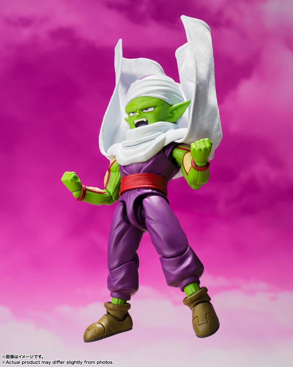 Tamashii Nations Piccolo replacement head with additional facial expressions.