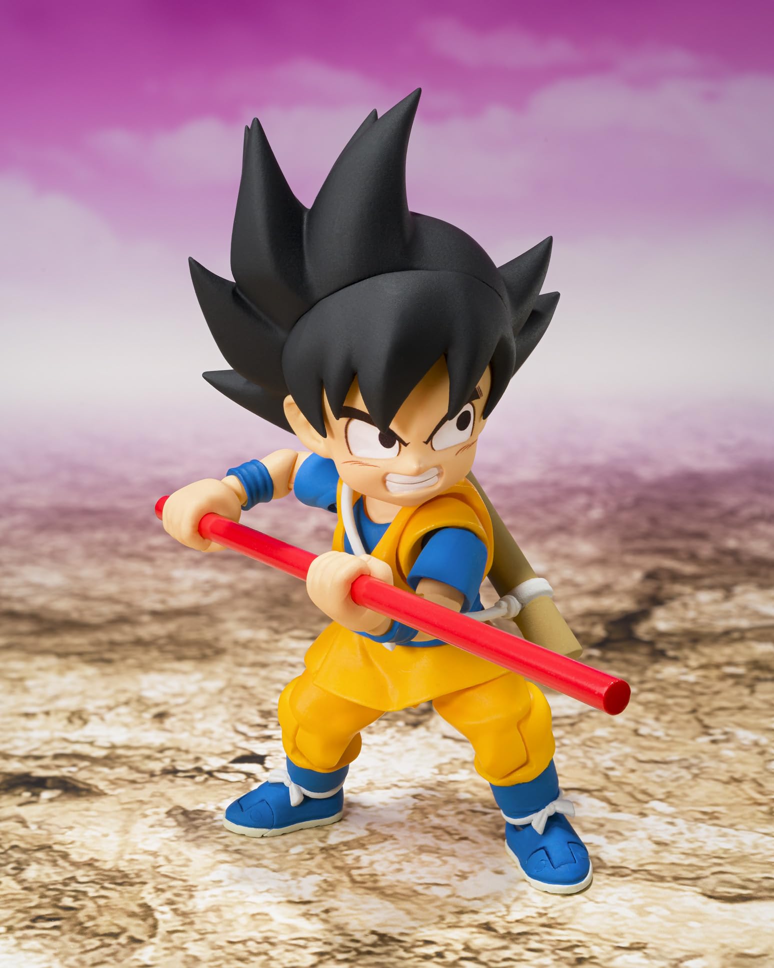 TAMASHII NATIONS Dragon Ball DAIMA Son Goku Mini head swap for lifelike scenes