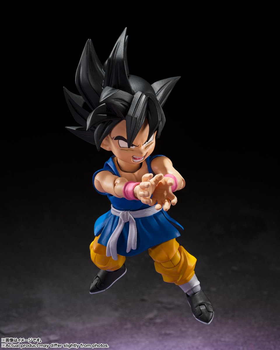 Tamashii Nations Son Goku accessories set including hands and uniform.