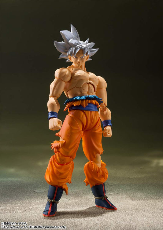Tamashii Nations Goku Ultra Instinct expressions showcase versatile display moods