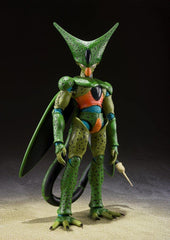 Tamashii Nations Cell First Form optional tail part for seamless posing.