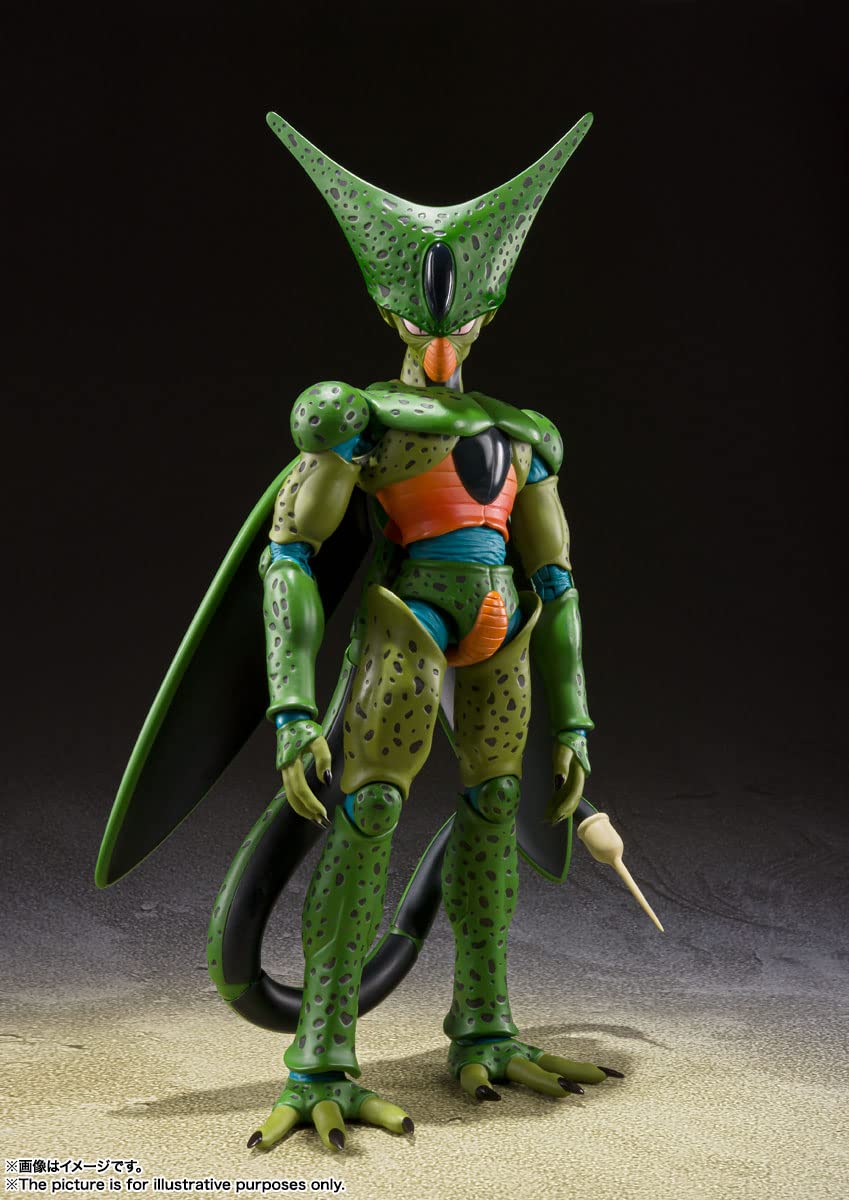 TAMASHII NATIONS Dragon Ball Z Cell First Form hands set enables varied poses
