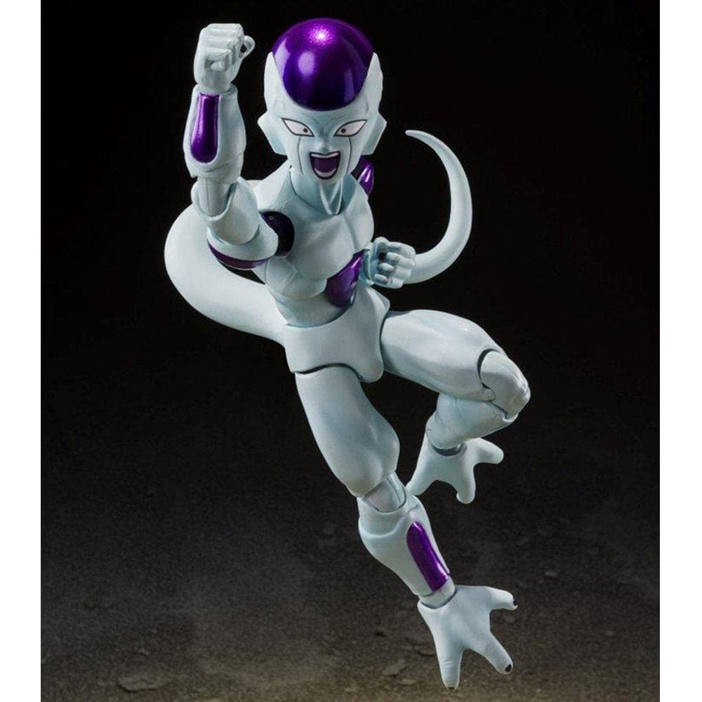 Tamashii Nations Frieza Fourth Form hands and feet for pose versatility