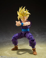 Tamashii Nations Dragon Ball Z Gohan cape attachment adds dramatic flair