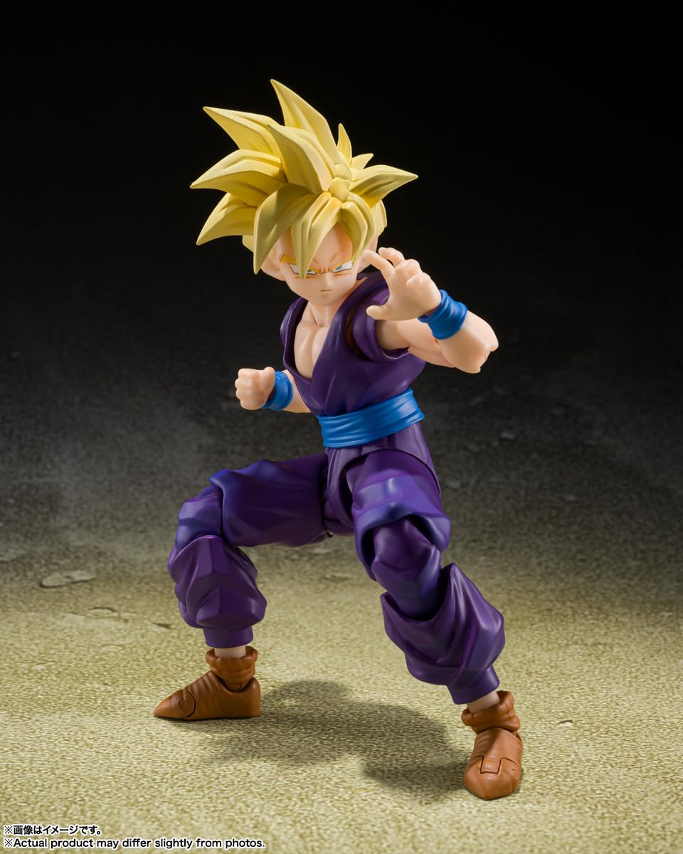 Tamashii Nations Dragon Ball Z Gohan optional head for varied expressions
