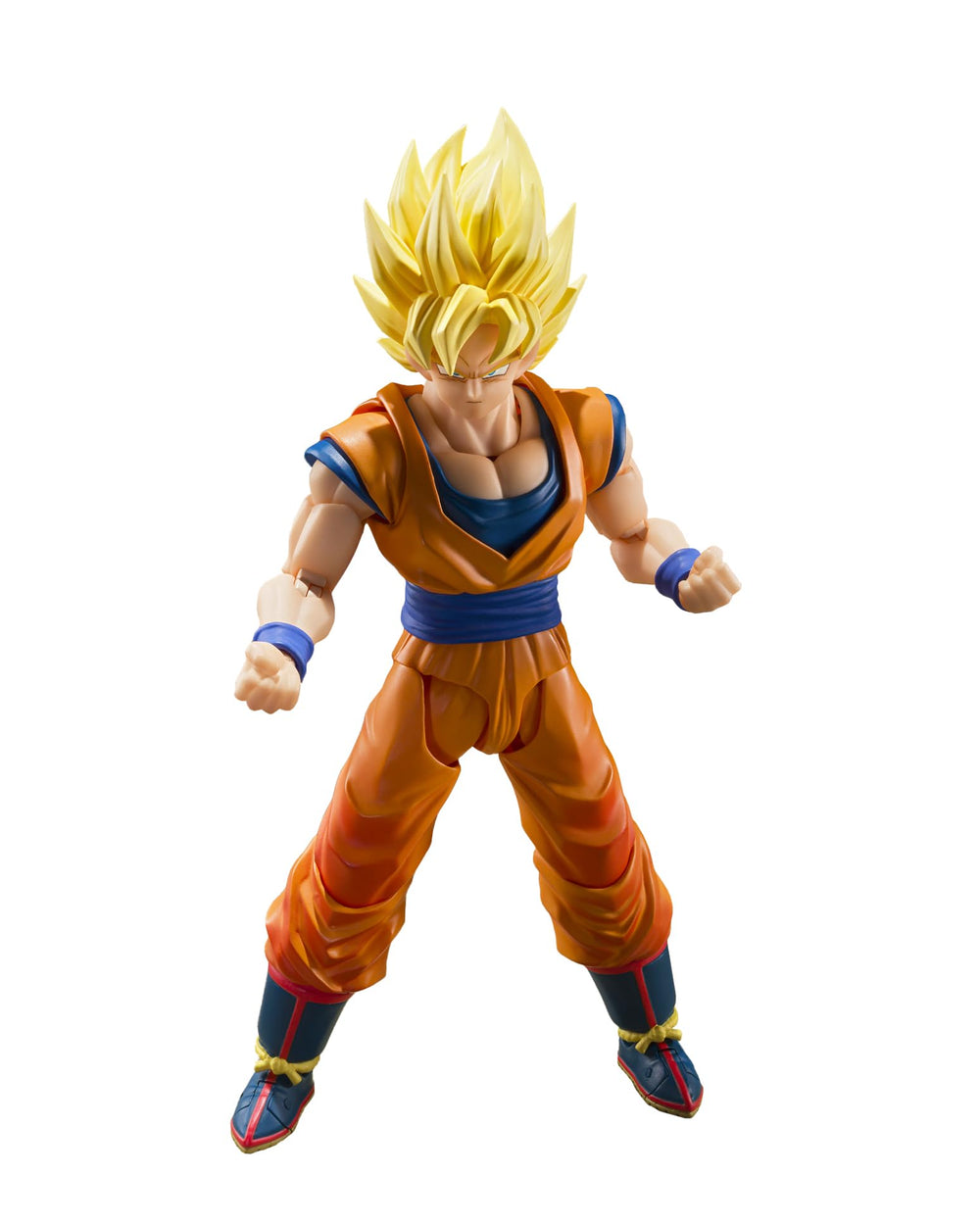 Tamashii Nations Dragon Ball Z Goku figure front view for display-ready collection