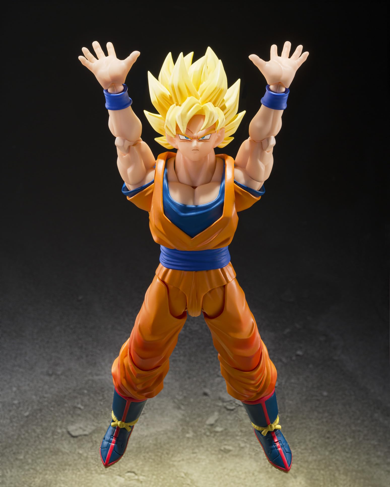Tamashii Nations Dragon Ball Z Goku figure packaging display for collectors