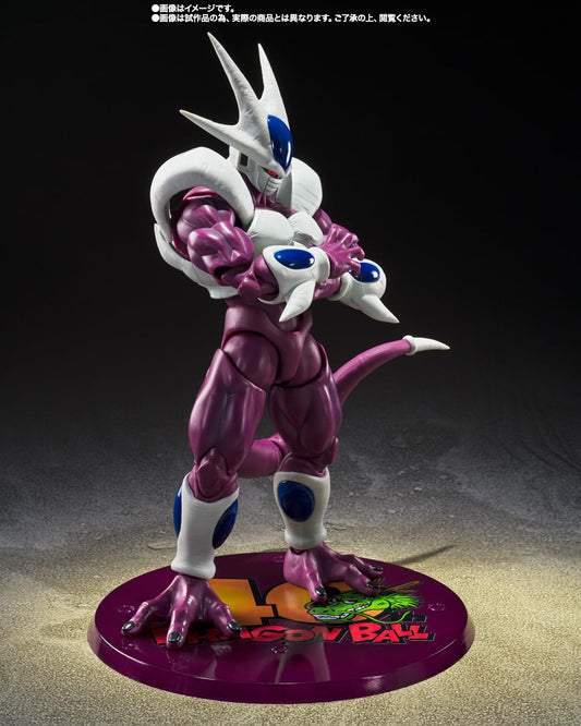 Tamashii Nations Dragon Ball Z Cooler Final Form facial expression close-up.