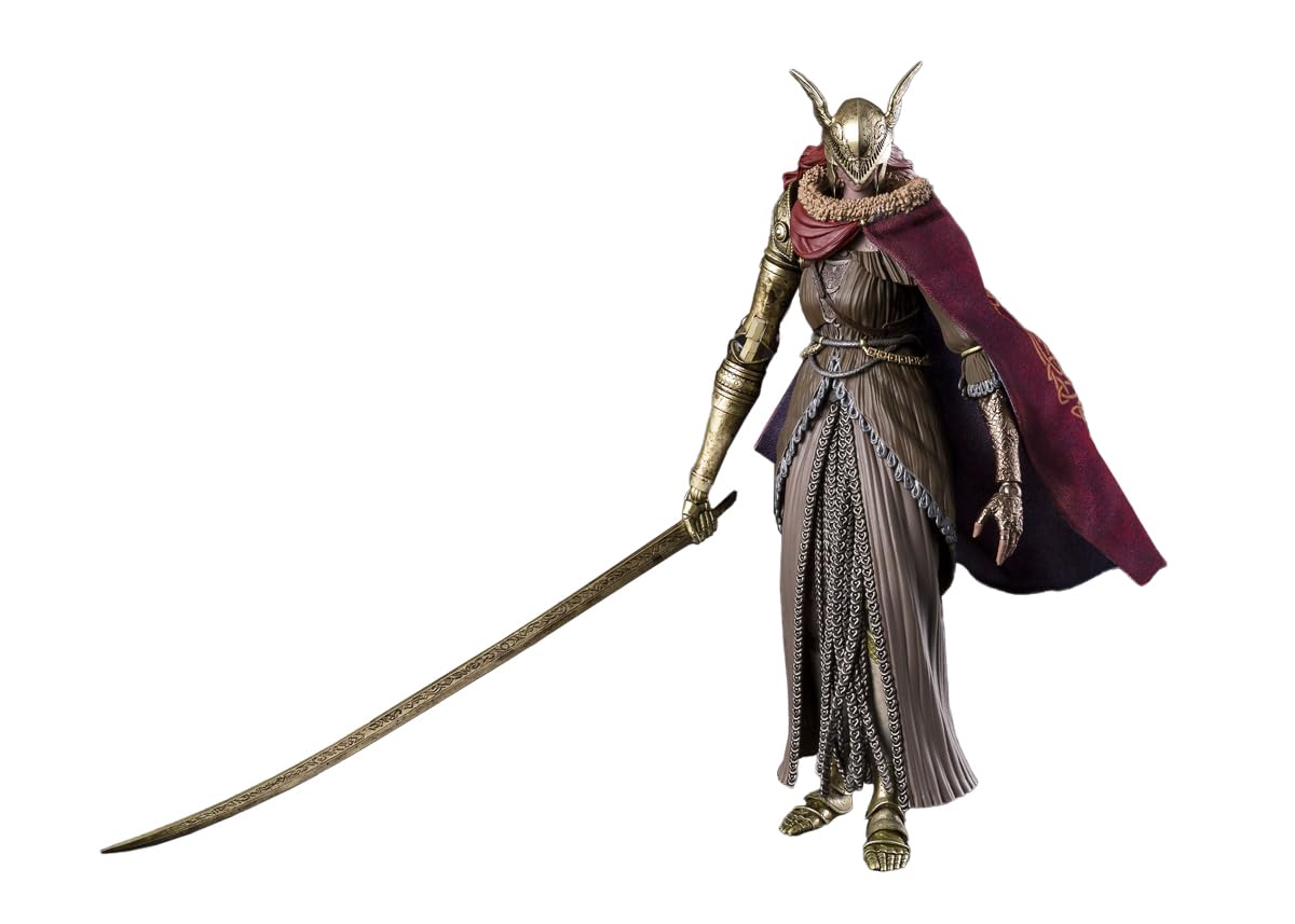 TAMASHII NATIONS Elden Ring Malenia figure in battle stance for display