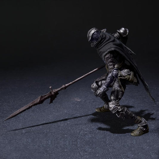 Tamashii Nations Vyke war spear and flame parts for dramatic diorama scenes.