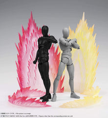 Energy Aura Red Ver. display activation with red aura parts for dynamic setups.