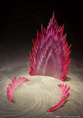 TAMASHII NATIONS Energy Aura Red Ver. official Bandai Namco packaging confirms licensing.