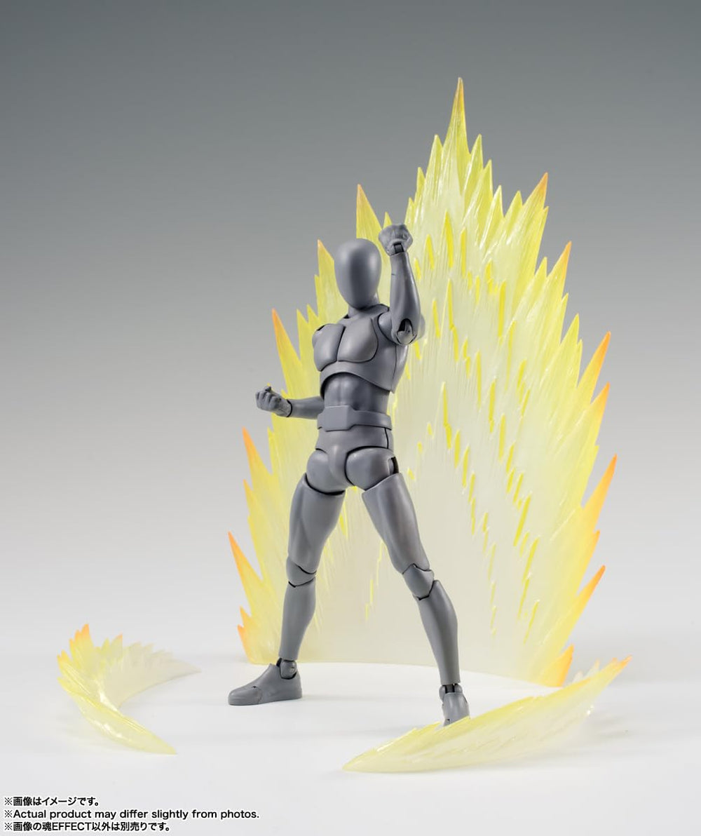 Tamashii Nations Energy Aura Yellow Ver. Bandai Namco label confirms licensing