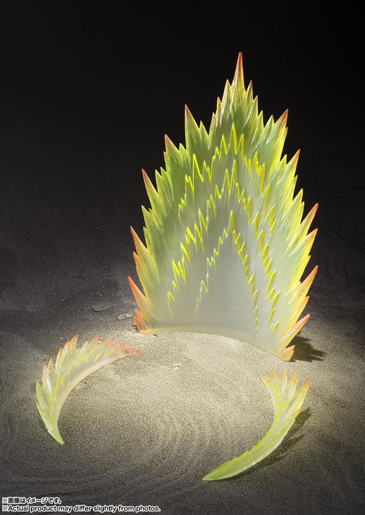 Tamashii Nations Energy Aura Yellow Ver. pre-painted figure for quick display