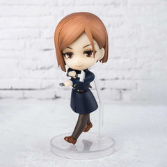 TAMASHII NATIONS Nobara Kugisaki Figuarts mini close-up eyes convey character essence.