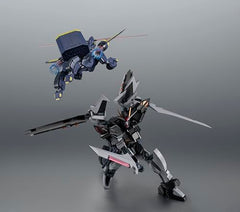 Tamashii Nations GAT-X105E Stargazer figure stands with presence.