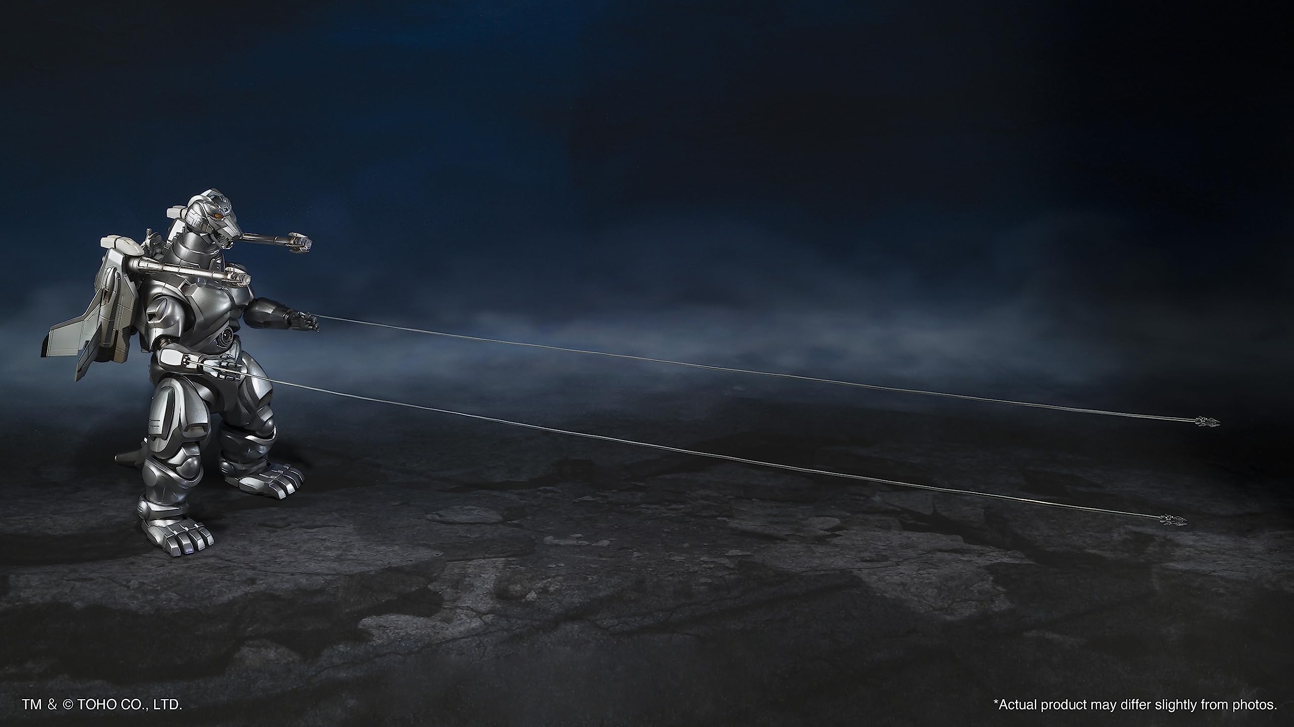 Tamashii Nations Fire Rodan stand for aerial display