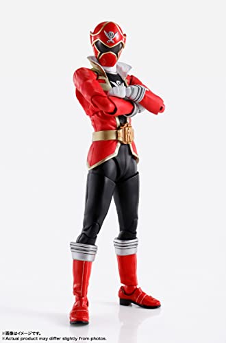 Tamashii Nations Gokai Red with Saber for heroic action scenes.