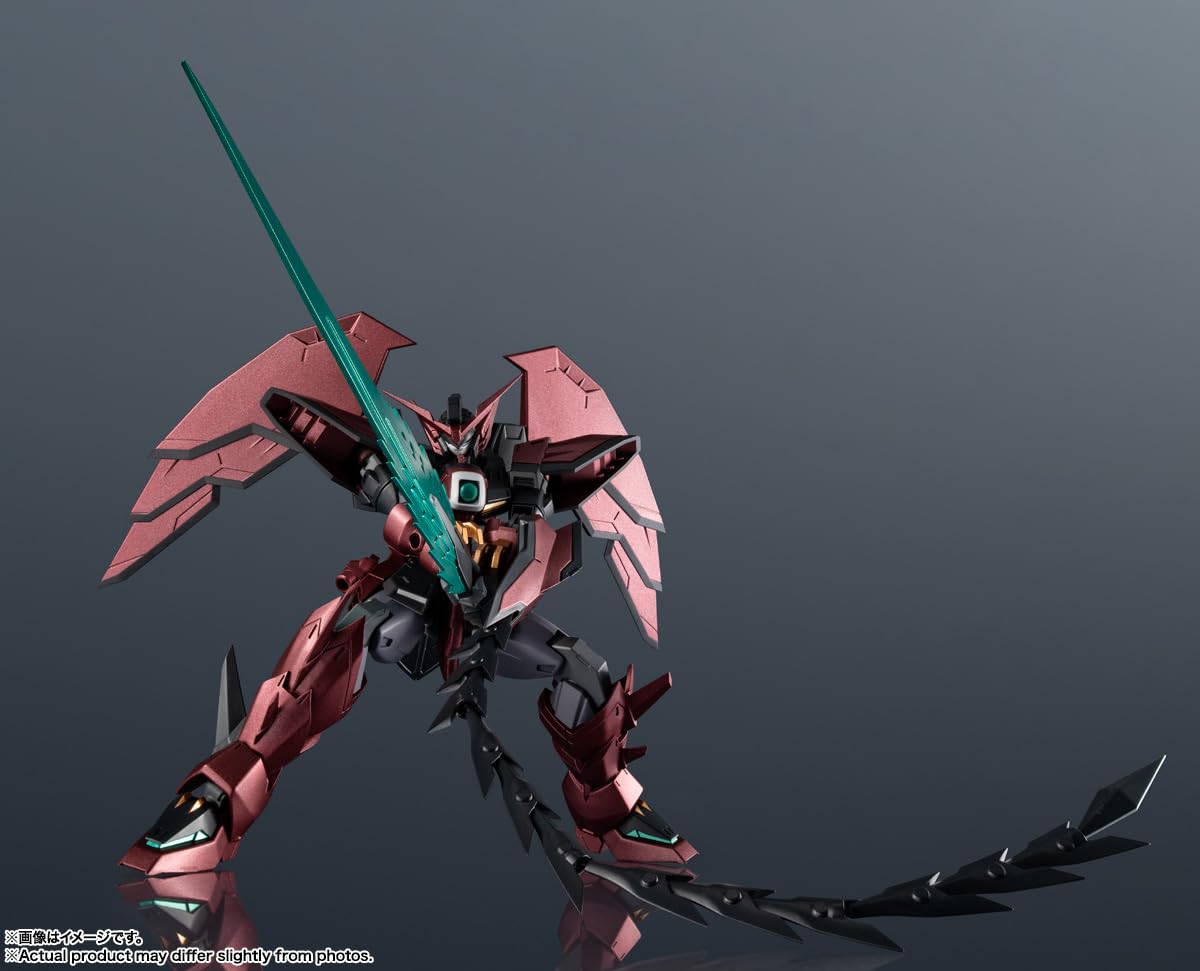TAMASHII NATIONS Gundam Epyon replacement wrist parts close-up for pose flexibility.