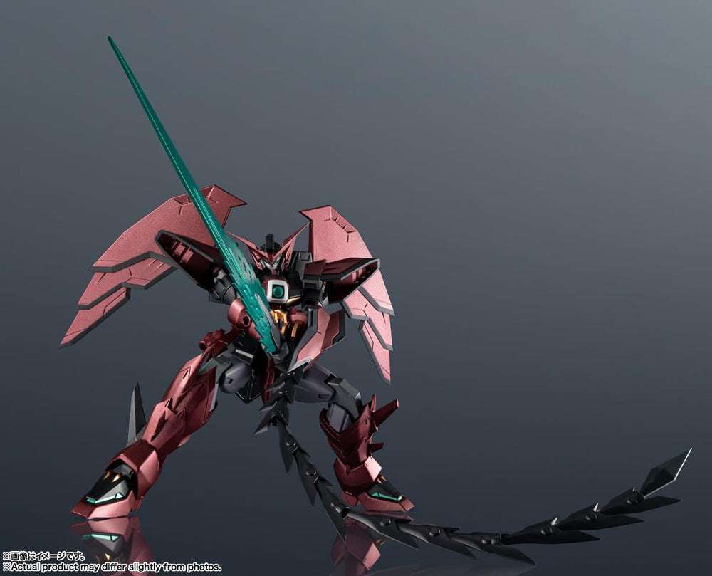 TAMASHII NATIONS Gundam Epyon replacement wrist parts close-up for pose flexibility.