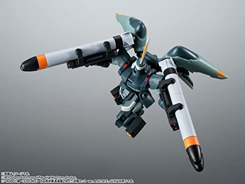 TAMASHII NATIONS Gundam SEED Canus firing effects add impact to ballistic moments.