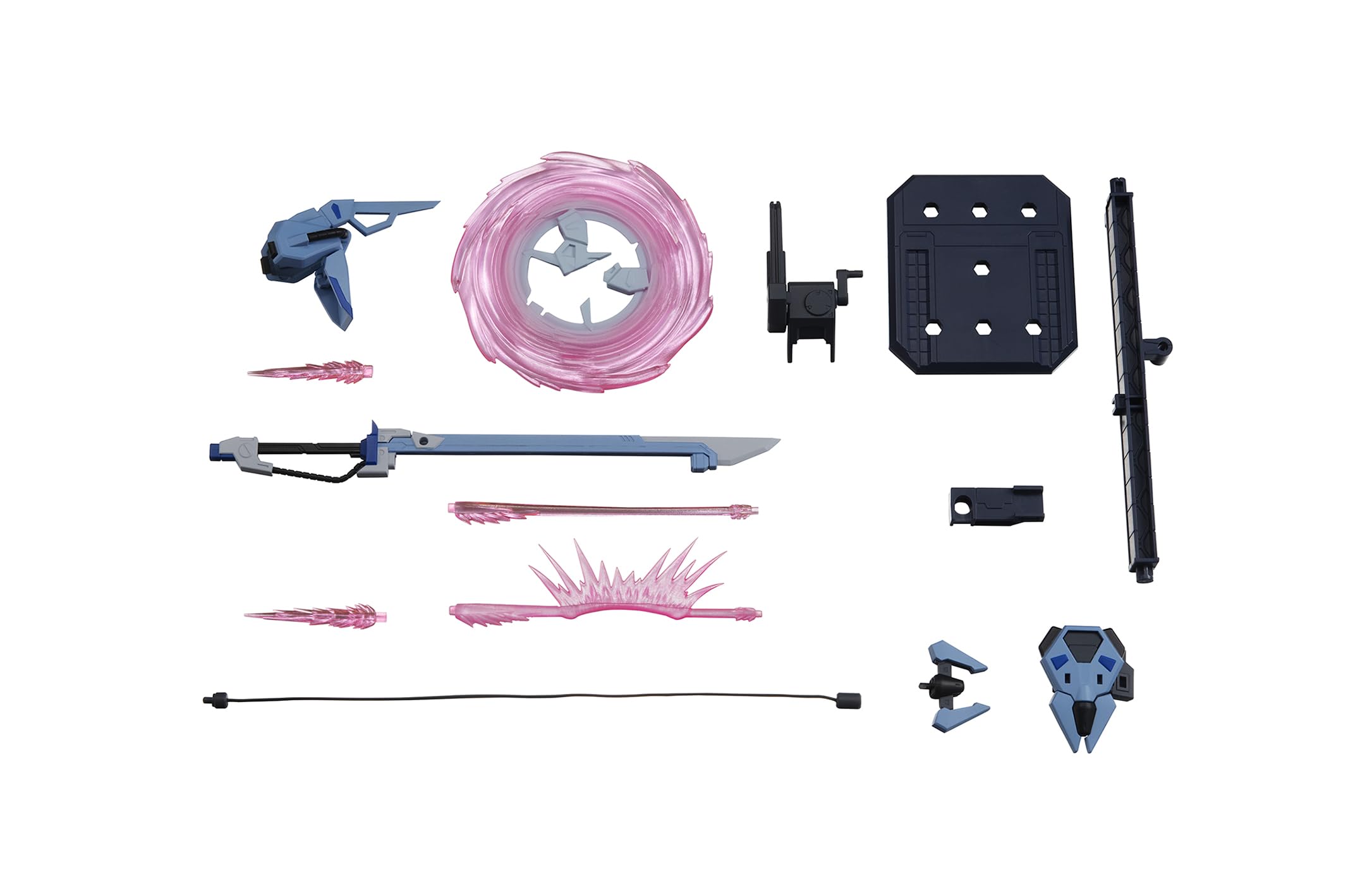 TAMASHII NATIONS Gundam Seed Sword Striker set for dynamic posing and display.