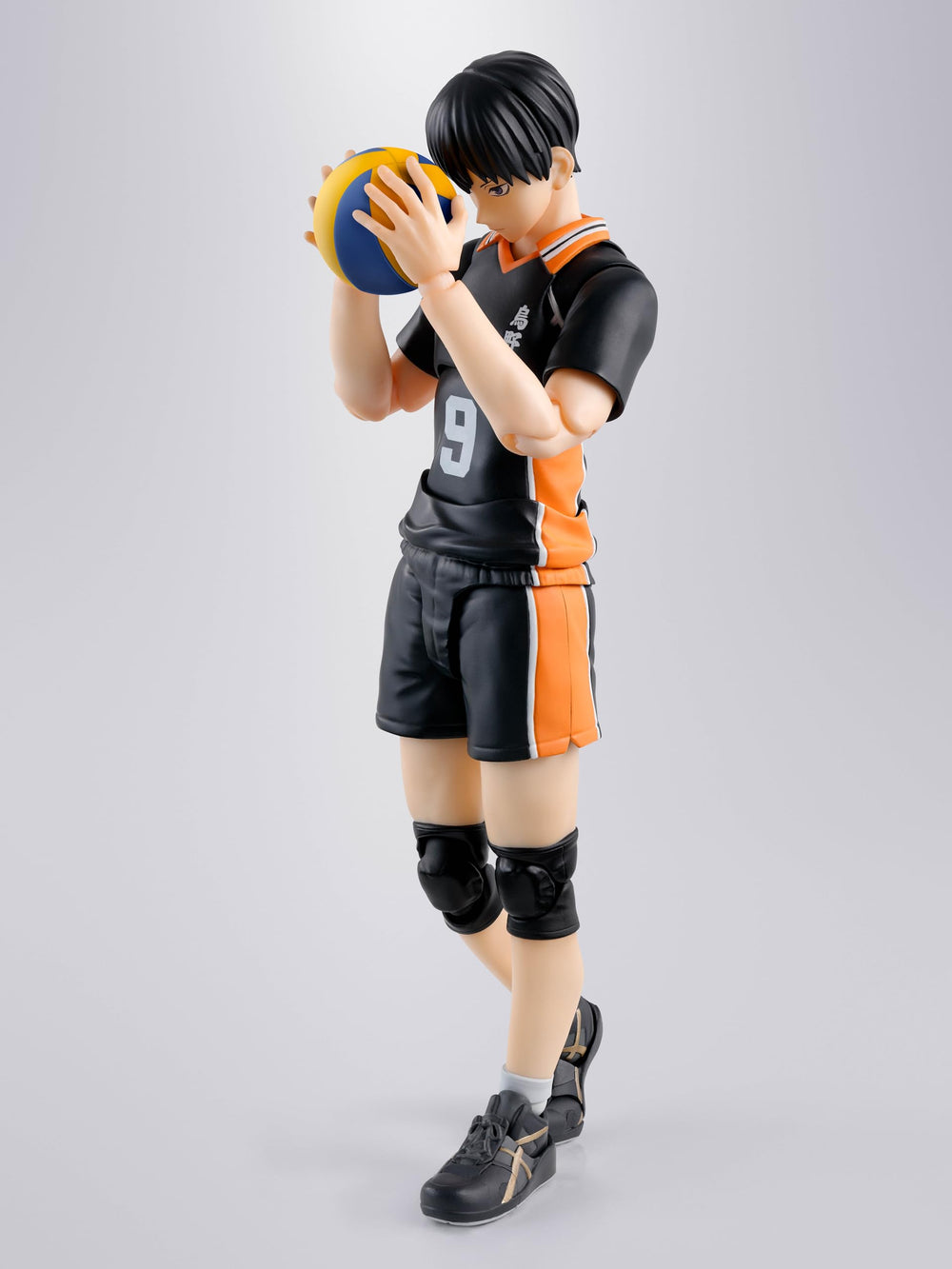 TAMASHII NATIONS Haikyu Kageyama volleyball accessory enhances action displays.