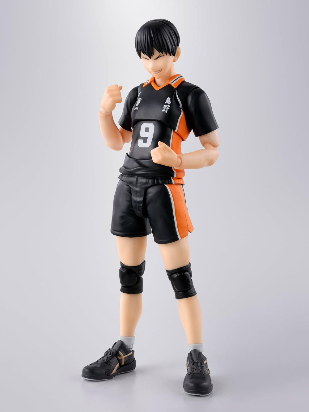 TAMASHII NATIONS Haikyu Kageyama wrist parts set enables expressive gestures.