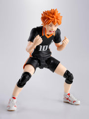 Tamashii Nations Haikyu Hinata S.H.Figuarts interchangeable facial parts for expression variety