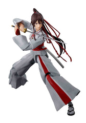 Tamashii Nations Hell's Paradise Sagiri figure in dynamic pose for display