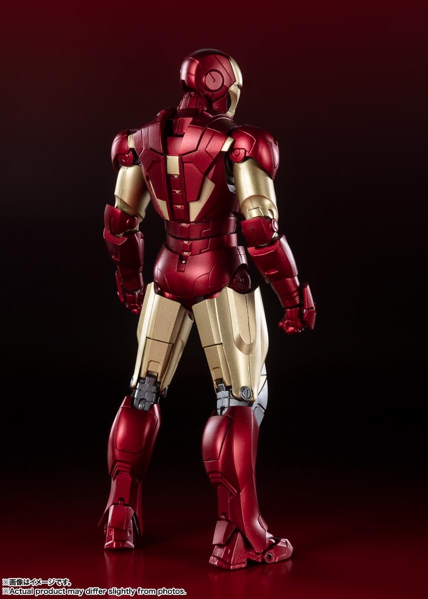 Tamashii Nations Iron Man Mark 6 back parts for silhouette customization