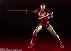 Tamashii Nations Iron Man Mark 6 forearm parts for extended action