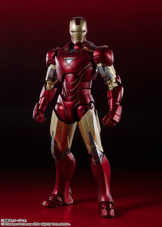 Tamashii Nations Iron Man Mark 6 wrist parts for expressive poses