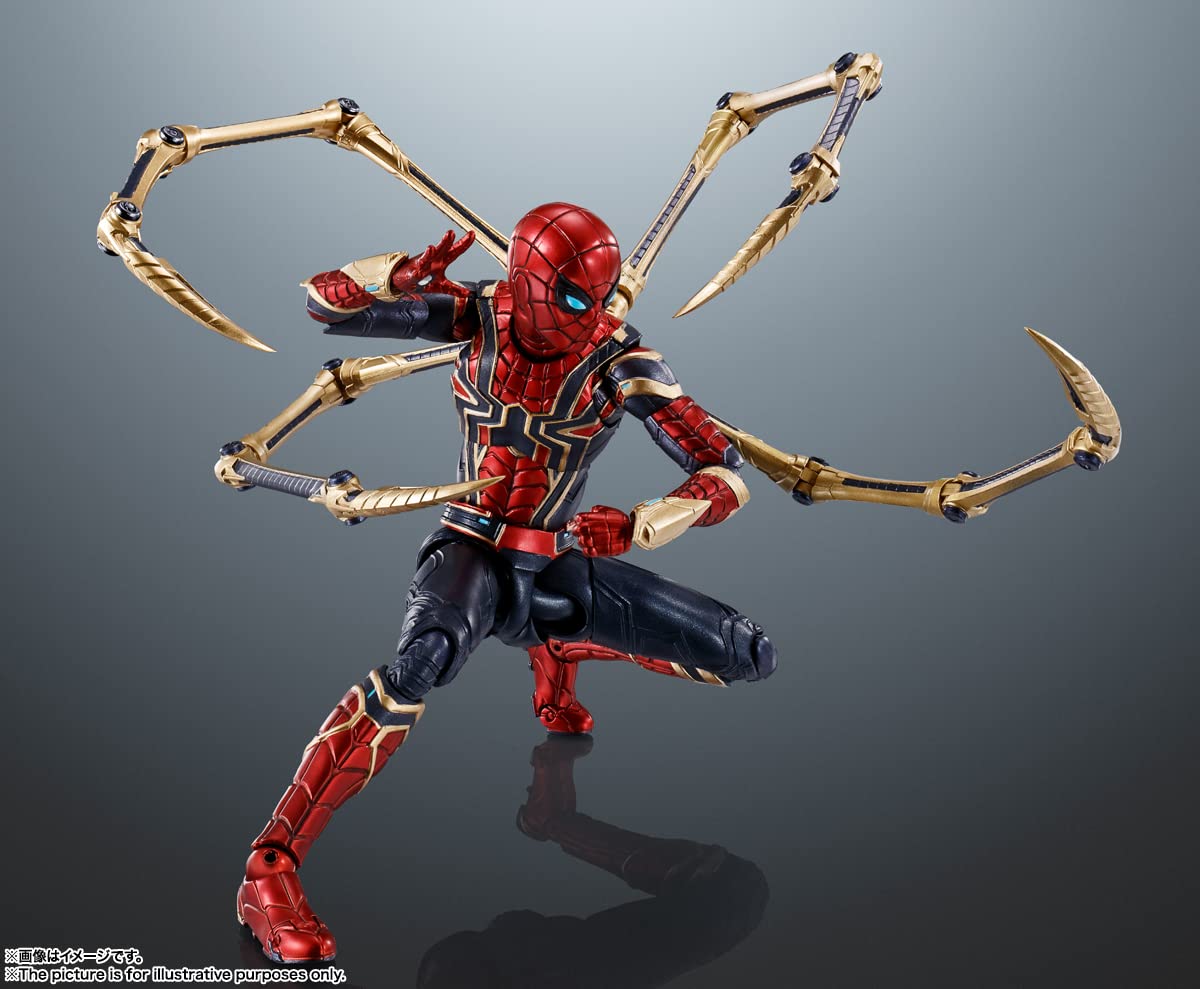 Tamashii Nations Iron Spider diorama stand supports stable premium setups