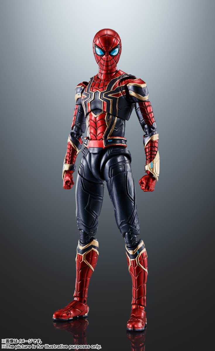 Tamashii Nations Iron Spider web effects enable dramatic action poses