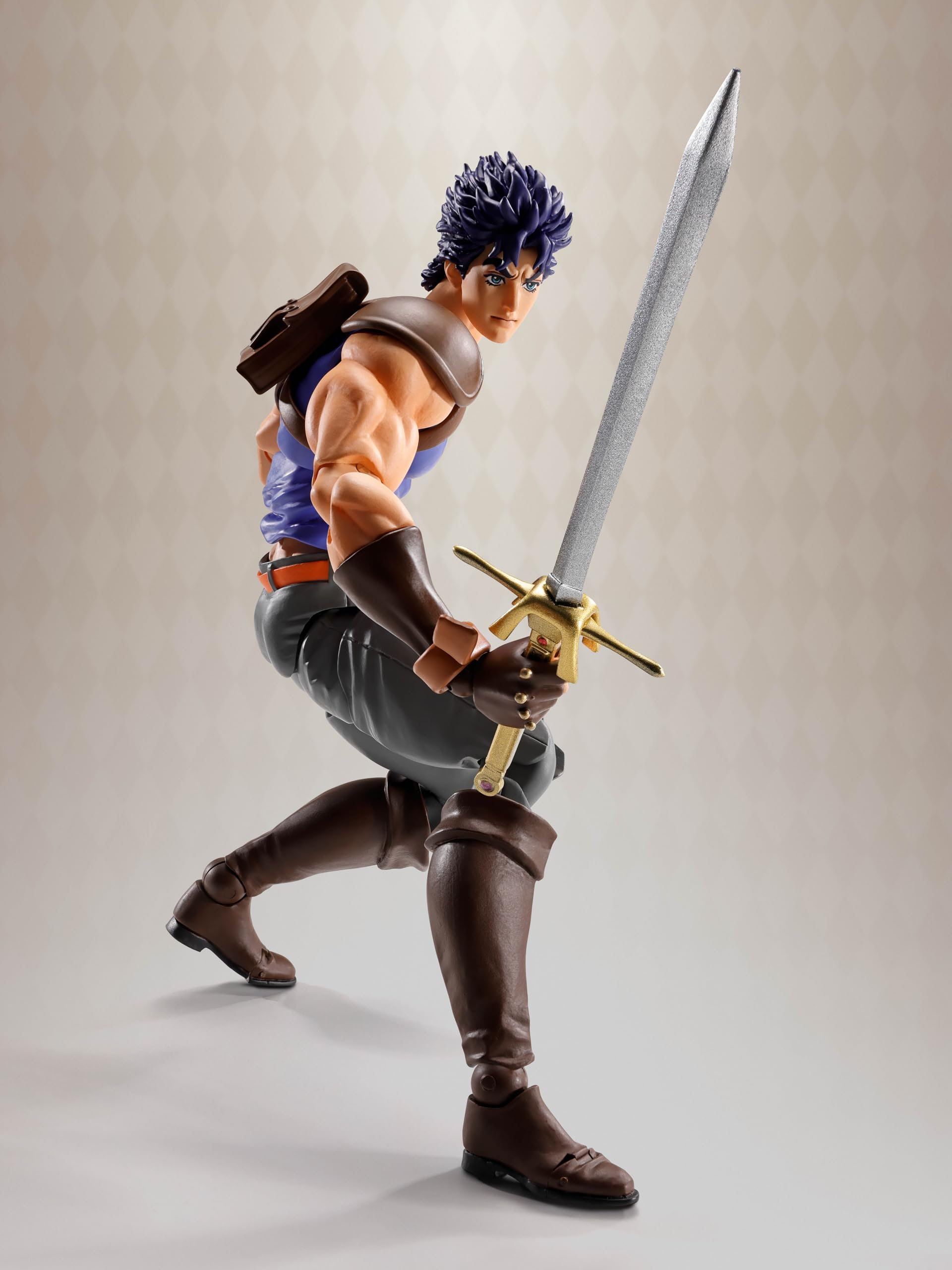 TAMASHII NATIONS pedestal supporting bold, studio-style presentation
