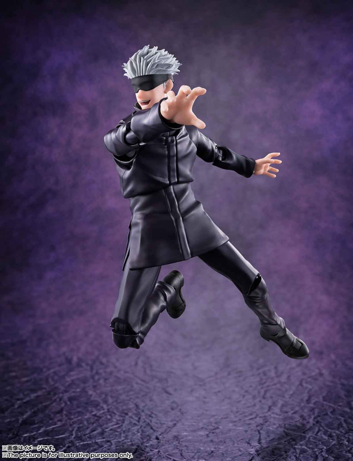 Articulation accurate joints support dynamic action for Gojo