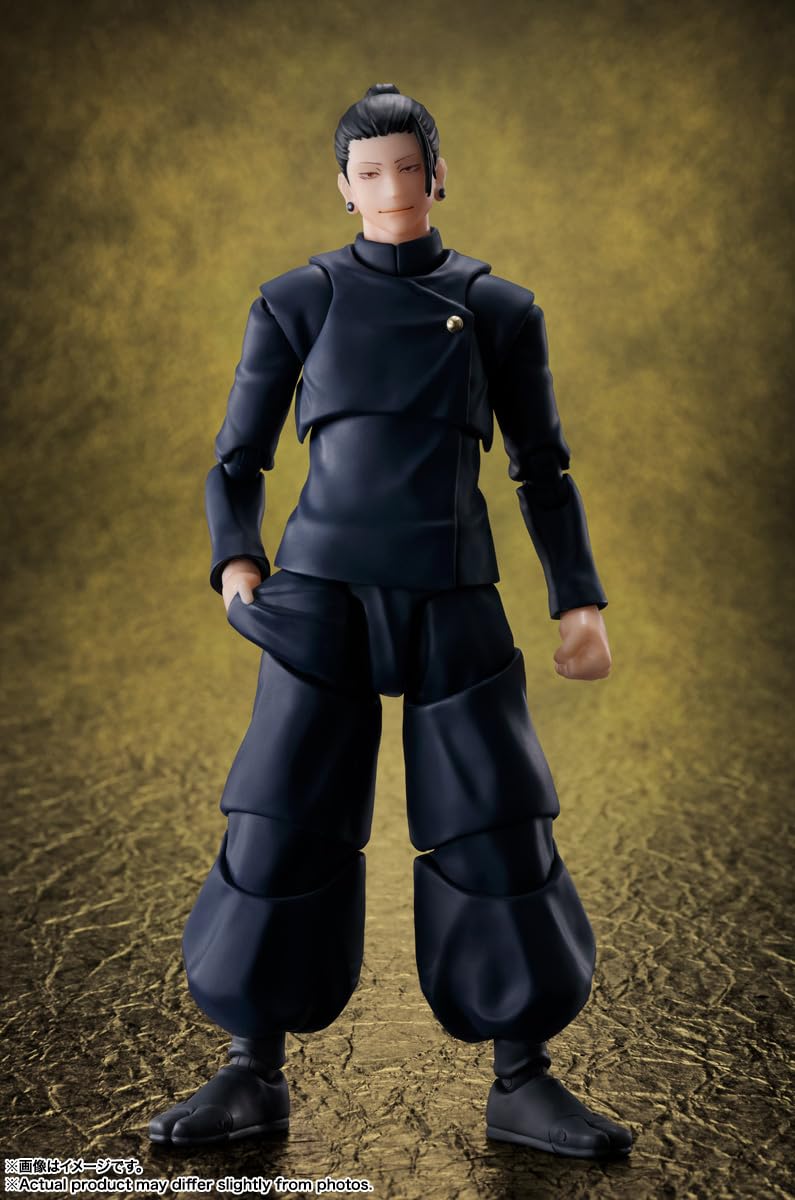 TAMASHII NATIONS Suguru Geto expression parts offer four mood options.