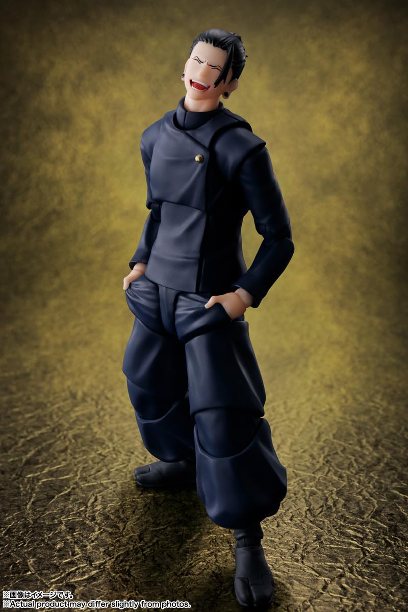 TAMASHII NATIONS Suguru Geto left hands provide varied gestures.