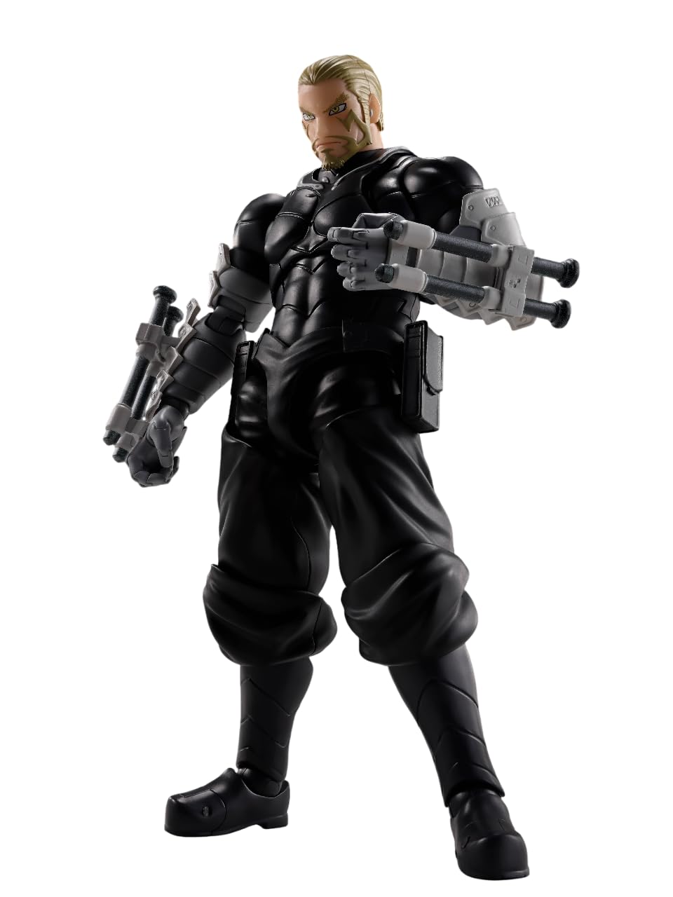 Tamashii Nations Kaiju No. 8 Isao Shinomiya S.H.Figuarts main body for dynamic poseability.
