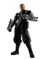 Tamashii Nations Kaiju No. 8 Isao Shinomiya S.H.Figuarts main body for dynamic poseability.