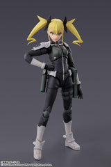 Tamashii Nations Kaiju No. 8 Kikoru Shinomiya S.H.Figuarts interchangeable faces for expressive scenes.