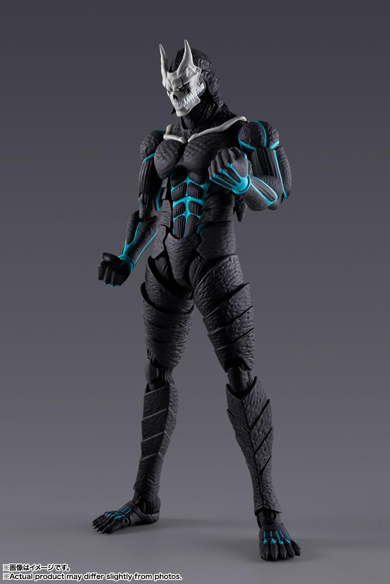 Tamashii Nations Kaiju No. 8 S.H.Figuarts dynamic pose highlights articulation